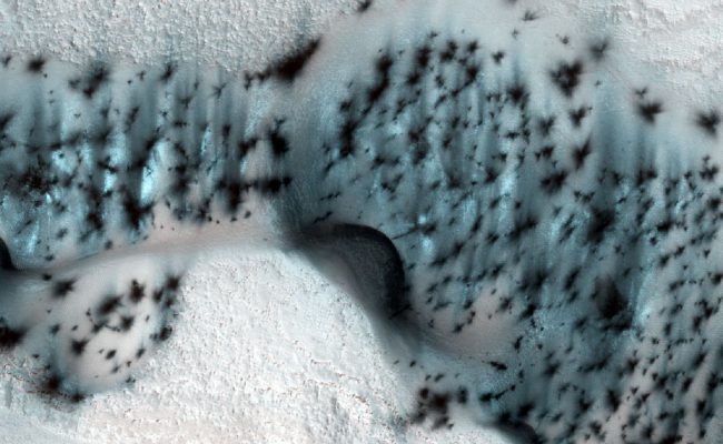 Фото - #фото | NASA опубликовало удивительные фотографии зимнего Марса