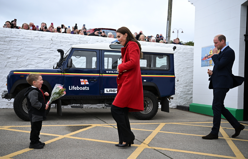 Принц Уильям и Кейт Миддлтон впервые посетили Уэльс в новом статусе
