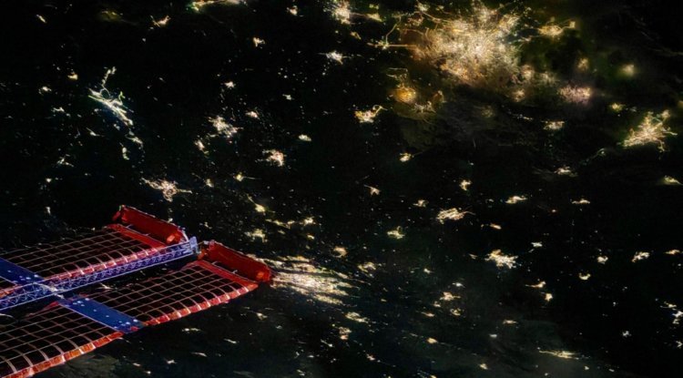 Китайские астронавты показали, как выглядит Земля из космоса