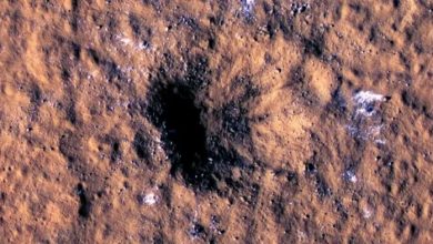 Фото - Упавший на Марс метеорит вызвал сильное землетрясение