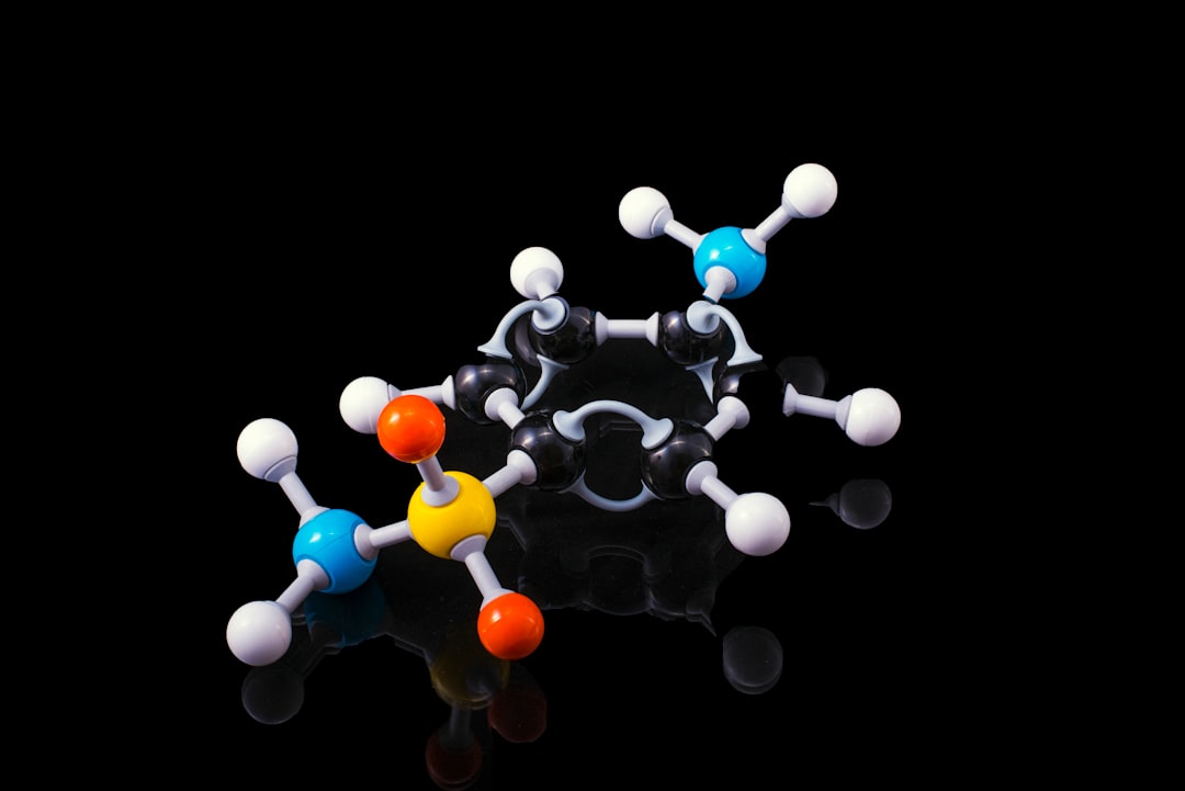 A molecule model with reflection on a dark surrounding. Sulfanilamide if someone is really interested !!
Sulfanilamide was a medicine used to treat streptococcal infections. One version of the drug, in liquid form, was introduced in the market after having being tested only for flavor, appearance and fragrance but not for toxicity. It caused the deaths of more than 100 people back in 1937. As we are all awaiting the cure for COVID19 let his be a reminder of what untested, unsafe and "rushed to market" drugs can do to people.